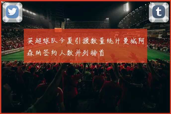英超球队今夏引援数量统计曼城阿森纳签约人数并列榜首