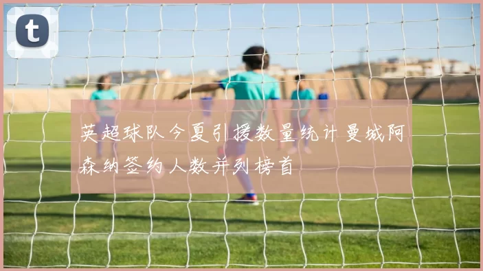 英超球队今夏引援数量统计曼城阿森纳签约人数并列榜首